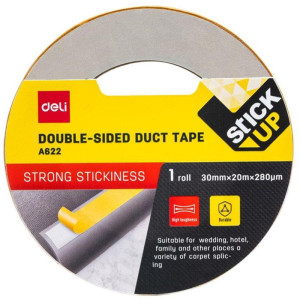 Fita Dupla Face Fixadora Carpete Amar.30mmx20m-125127-93794