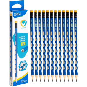 Lapis Preto Redondo Decorado Hb Ergnomico C/borracha