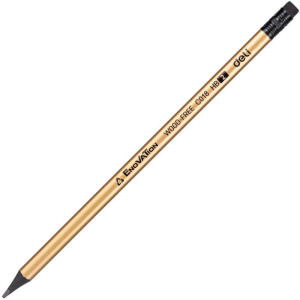 Lapis Preto Redondo Decorado Hb Wood Free C/borracha-125071-36279