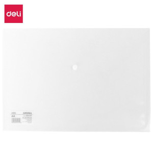 Pasta Malote A4 Transp. 0,12mm C/botao-125101-53383