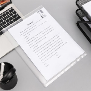 Pasta Malote A4 Transp. 0,12mm C/botao-125101-86812