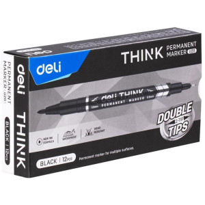 Pincel Marcador Permanente Duas Pontas 0,5mm E 1,0mm Pt-125086-62925