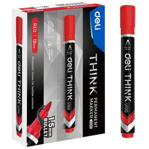 Pincel Marcador Permanente Ponta Bullet Redonda 1,5mm Vm