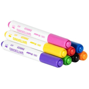 Pincel Quadro Branco Ponta Redonda 0,4mm 8cores