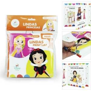 Livro Para Banho Princesas 14x14cm-124827-36016