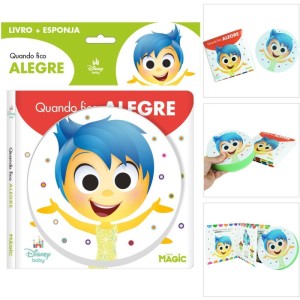 Livro Para Banho Quando Fico Alegre C/esponja 14x14cm-124830-47114