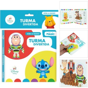 Livro Para Banho Turma Divertida 14x14cm-124828-24690
