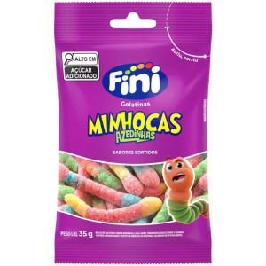 Doce Minhocas Citricas 35g