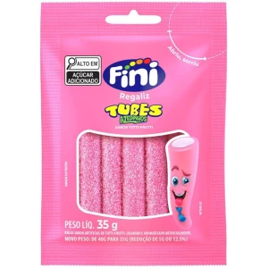 Doce Tubes Tutti Frutti 35g