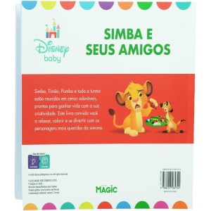 Livro De Colorir Comfy Simba E Seus Amigos 24pg-124840-26571