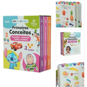 Livro Infantil Ilustrado Box Prime.conceitos C/3livros-124850-81272