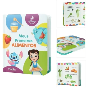 Livro Infantil Ilustrado Meus Primeiros Alimentos 12,5x