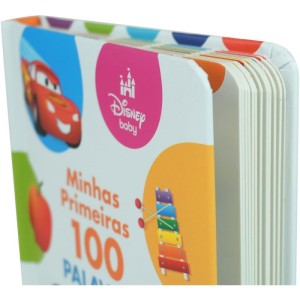 Livro Infantil Ilustrado Minhas Primeiras 100 Palavras 12,5x15,5-124847-17463