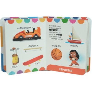 Livro Infantil Ilustrado Minhas Primeiras 100 Palavras 12,5x15,5-124847-37806