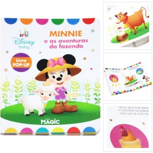 Livro Infantil Ilustrado Pop-up Minnie E As Aventuras-124837-84332