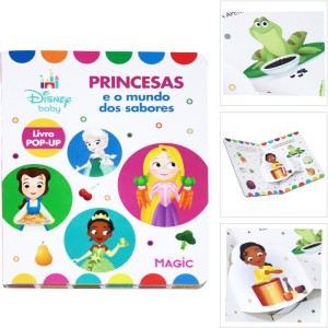 Livro Infantil Ilustrado Pop-up Princesas-124834-18283