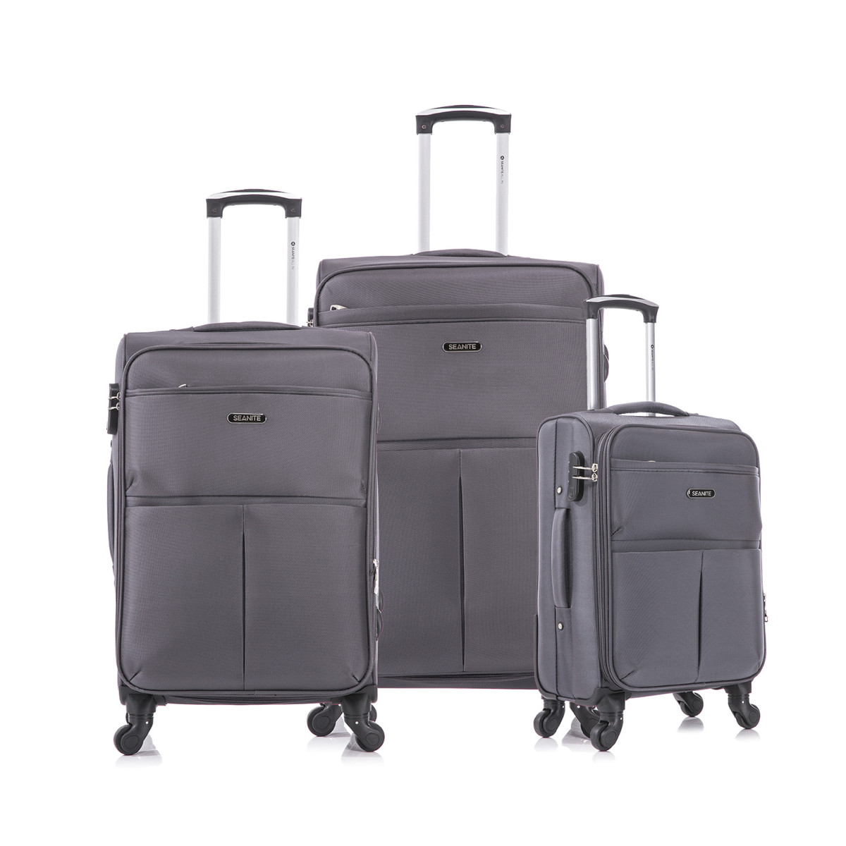 Kit De Malas De Viagem 3 Peças Seanite 20" 24" 28"