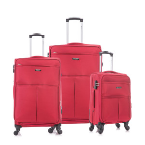 Kit De Malas De Viagem 3 Peças Seanite 20" 24" 28" Polipropileno