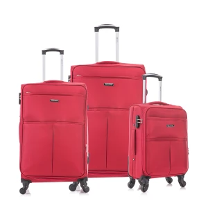 Kit De Malas De Viagem 3 Peças Seanite 20" 24" 28" Polipropileno