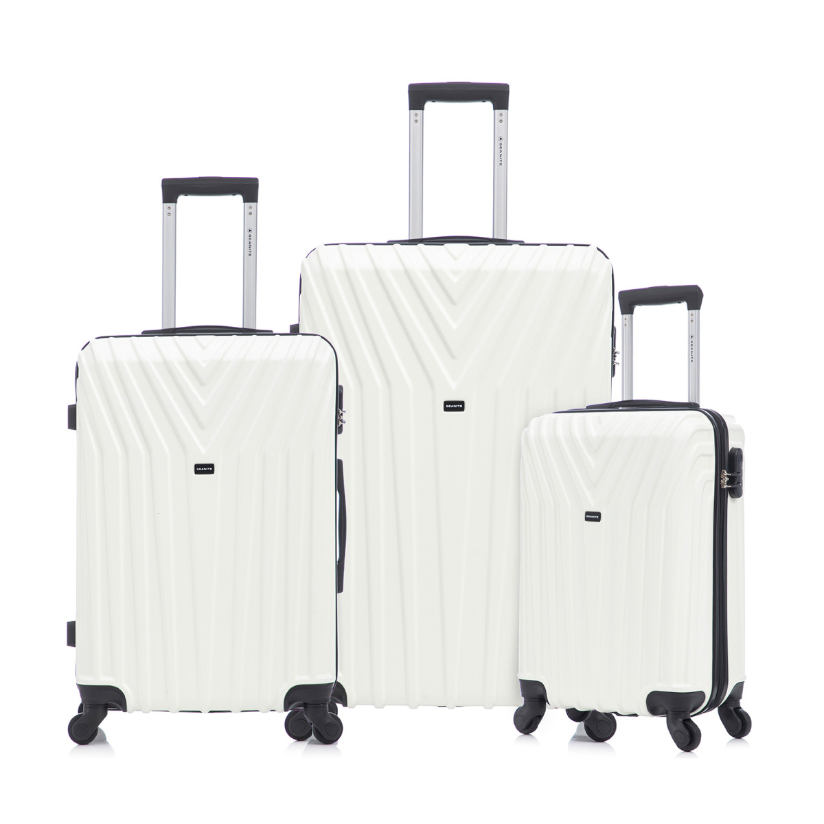 Kit De Malas De Viagem 3 Peças Seanite 20" 24" 28"