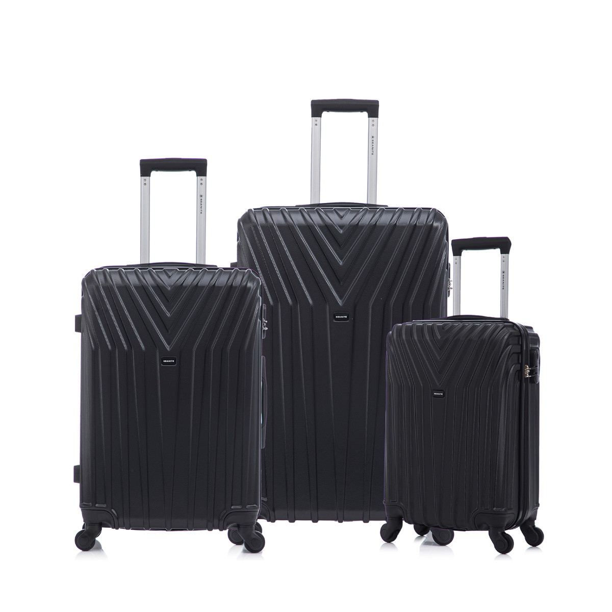 Kit De Malas De Viagem 3 Peças Seanite 20" 24" 28"