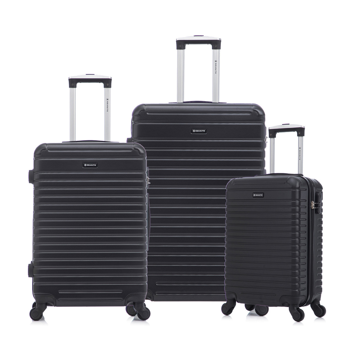 Kit De Malas De Viagem 3 Peças Seanite 20" 24" 28"