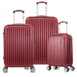Kit Malas De Viagem Rodas Duplas Canela 20" 24" 28"