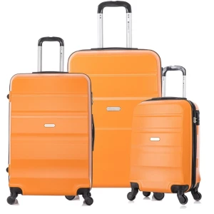 Kit Malas De Viagem Mostarda 20" 24" 28"