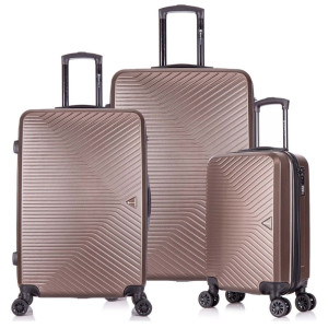 Kit Malas De Viagem Tsa Bronze 20" 24" 28"