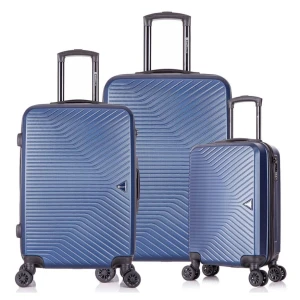 Kit Malas De Viagem Tsa Navy 20" 24" 28"