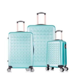 Kit Malas De Viagem Rodas Duplas Pistache 20" 24" 28"