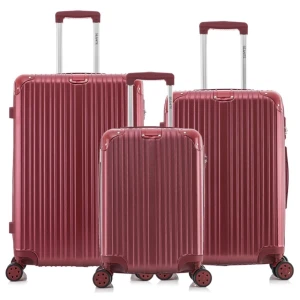 Kit Malas De Viagem Rodas Duplas Canela 20" 24" 28"