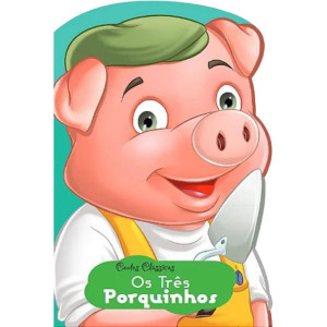 Livro Infantil Ilustrado Os Tres Porquinhos 26,5x50 16p