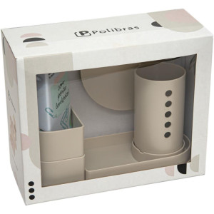 Acessorio Para Mesa Organizador Collage Rosa Antigo 5 Pecas-125914-40701