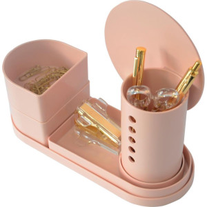 Acessorio Para Mesa Organizador Collage Rosa Antigo 5 Pecas-125914-75700