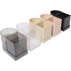 Acessorio Para Mesa Organizador Compact Areia 4 Pecas
