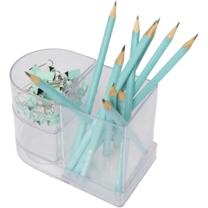 Acessorio Para Mesa Organizador Compact Cristal 4 Pecas