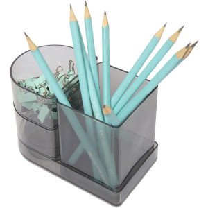 Acessorio Para Mesa Organizador Compact Fume 4 Pecas