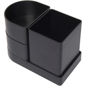 Acessorio Para Mesa Organizador Compact Preto 4 Pecas-125907-84031