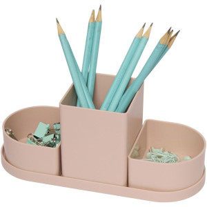 Acessorio Para Mesa Organizador Triple Rosa Antigo 4 Pecas