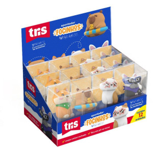 Apontador Sem Deposito Tris Focinhos 4 Modelos-124873-73188