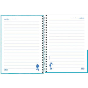 Caderno 01x1 Capa Dura Toy Story 80fls.-081216-65280