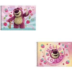 Caderno Desenho Univ Capa Dura Lotso 80fls.