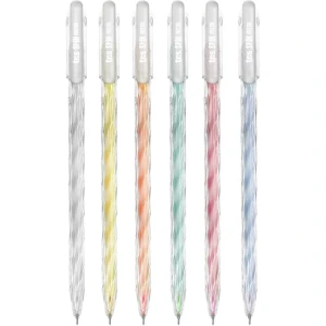Caneta Gel Tris Spin Fresh 0.6mm 6 Cores