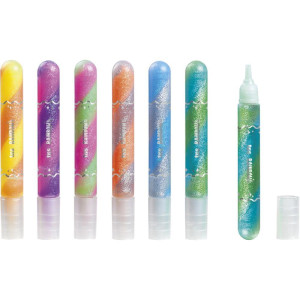 Cola Com Glitter Tubo 10ml 6 Cores-124881-58069