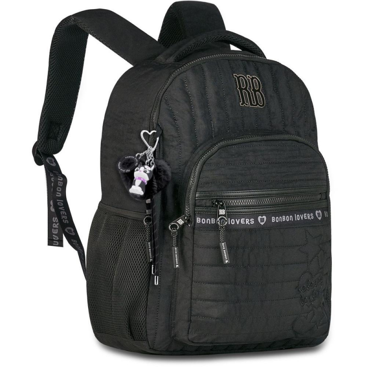 Mochila Rebecca Bonbon C/chav. Pt 44cm