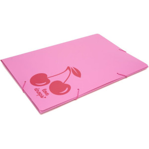 Pasta Aba Elastica Plastica A4 Cereja-124584-86129