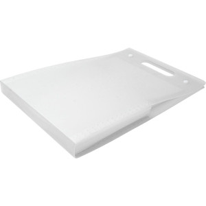 Pasta Sanfonada Plastica A4 12 Divisoes Vertical Cristal-124586-45022