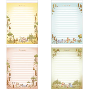Bloco Papel De Carta Pooh 50fls 63g 177x240mm-124909-34305