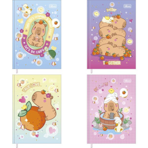 Caderneta 1/8 Capyclub 96fls Cd Cost 105x148mm